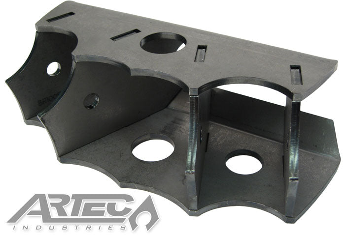 Artec Industries Crossmember Bracket Crossmember Bracket Large 4 Link Tube Style Size 1.75 Inch OD Round Tube Artec Industries - Artec Industries - BR1005