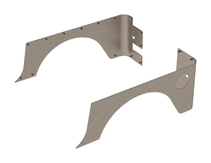 Artec Industries Corner Armor Jeep TJ Standard Steel Corner Armor 97-06 Wrangler TJ Artec Industries - Artec Industries - TJ2030