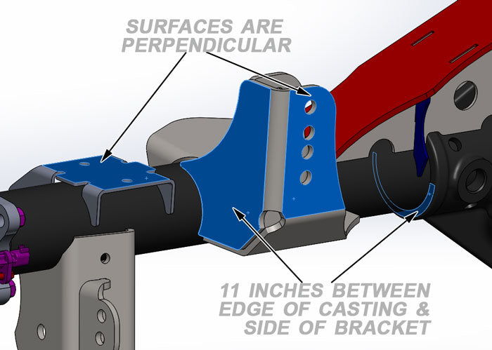Artec Industries Track Bar Bracket JK Rear Tracbar Bracket Artec Industries - Artec Industries - JK4426