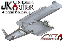 Load image into Gallery viewer, Artec Industries Transfer Skid Plate Armor JK Under Armor 4 Door Bellypan Kit 12-17 Wrangler JK Unlimited Artec Industries - Artec Industries - JK1010