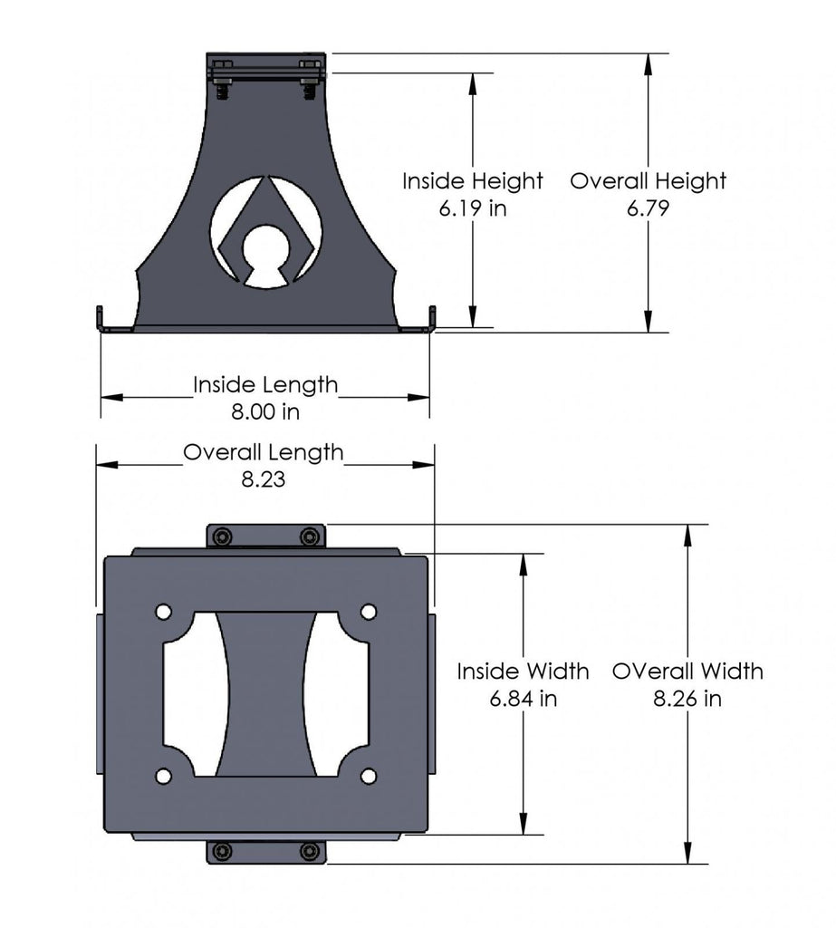 Artec Industries Battery Boxes Odyssey PC 1200 Battery Mount Artec Industries - Artec Industries - OY1201