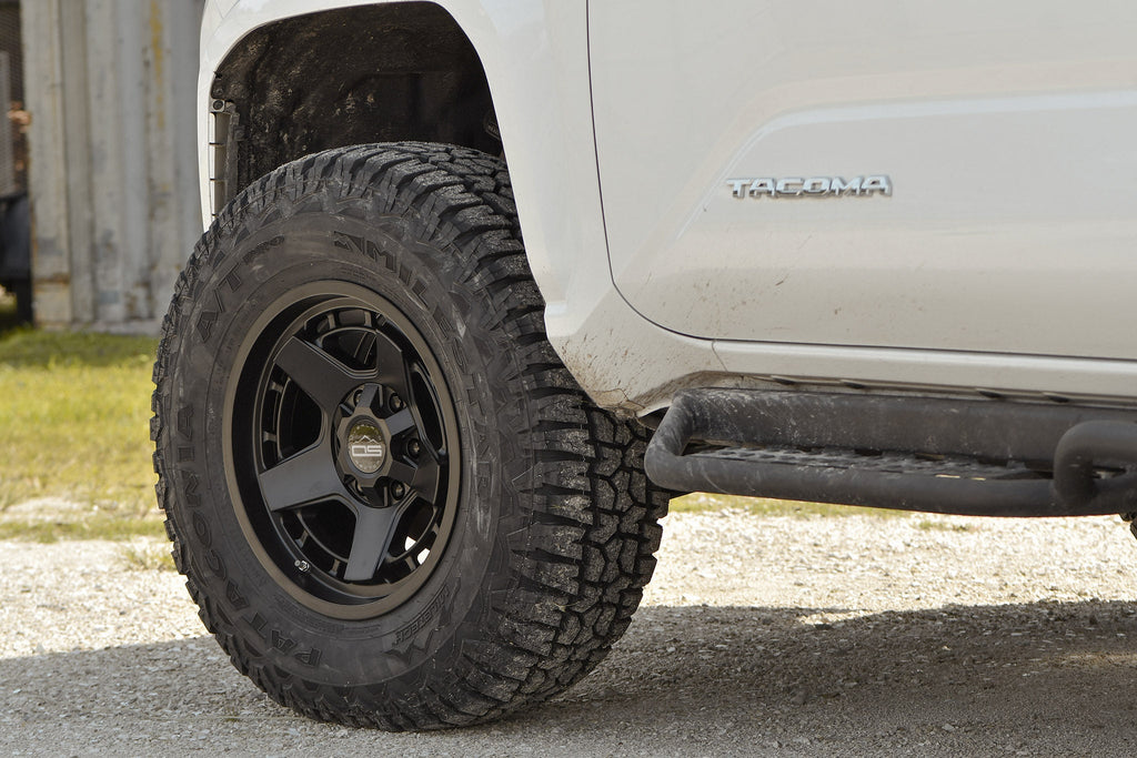 Overland Sector Atlas 17x9 -12 5x114.3/5x127mm 71.5mm Satin Black