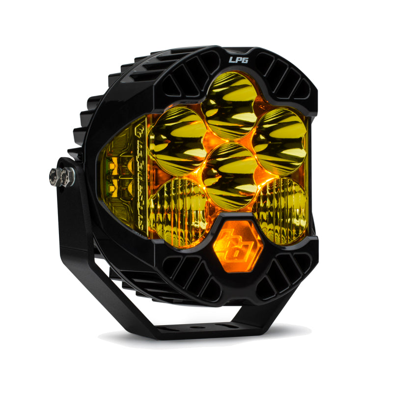 Baja Designs Light Bars & Cubes Baja Designs LP6 Pro Driving/Combo LED - Amber