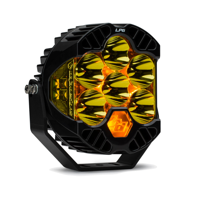 Baja Designs Light Bars & Cubes Baja Designs LP6 Pro Spot LED - Amber