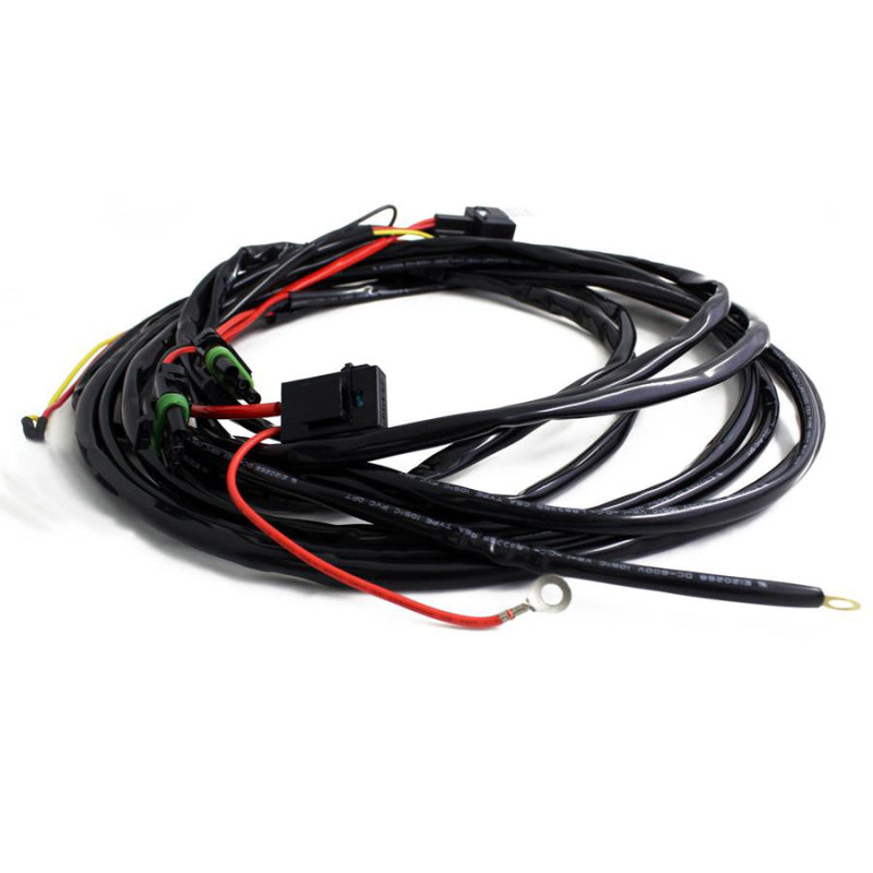 Baja Designs Light Accessories and Wiring Baja Designs Pro/Sport 3 Pin 150 Watt Hi-Beam Harness (2 Light Max)