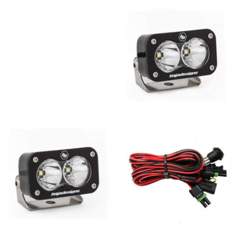 Baja Designs Light Bars & Cubes Baja Designs S2 Pro Series LED Light Pods Spot Pattern - Pair