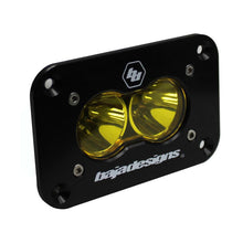 Load image into Gallery viewer, Baja Designs Light Bars &amp; Cubes Baja Designs S2 Sport Flush Mount Work/Scene Pattern LED Work Light - Amber