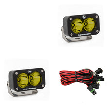 Load image into Gallery viewer, Baja Designs Light Bars &amp; Cubes Baja Designs S2 Sport Spot Pattern LED Work Light - Amber