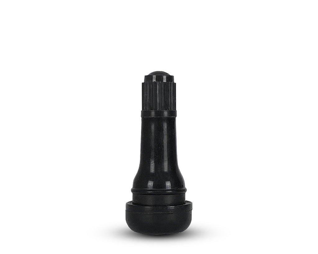 Representative basic black rubber valve stem