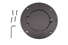 Load image into Gallery viewer, Rugged Ridge Non-Locking Gas Cap Door Black 97-06 Jeep Wrangler-Clearance