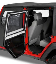Load image into Gallery viewer, Bestop Door Element Upper Doors - &#39;07-18 Wrangler JK 4-Door (Rear Doors; Black Diamond) - 51806-35 - Bestop