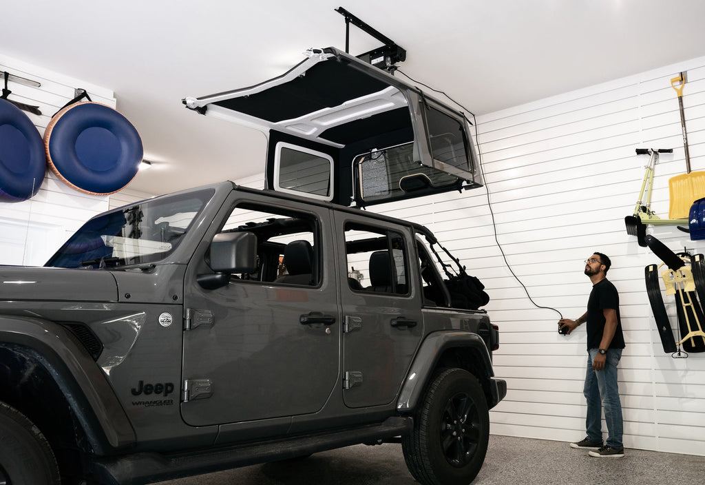 Bestop Hard Top Hoist HOSS Hardtop Hoist - 20-21 Gladiator / 18-21 Wrangler JL / 07-18 Wrangler JK - 42820-01 - Bestop