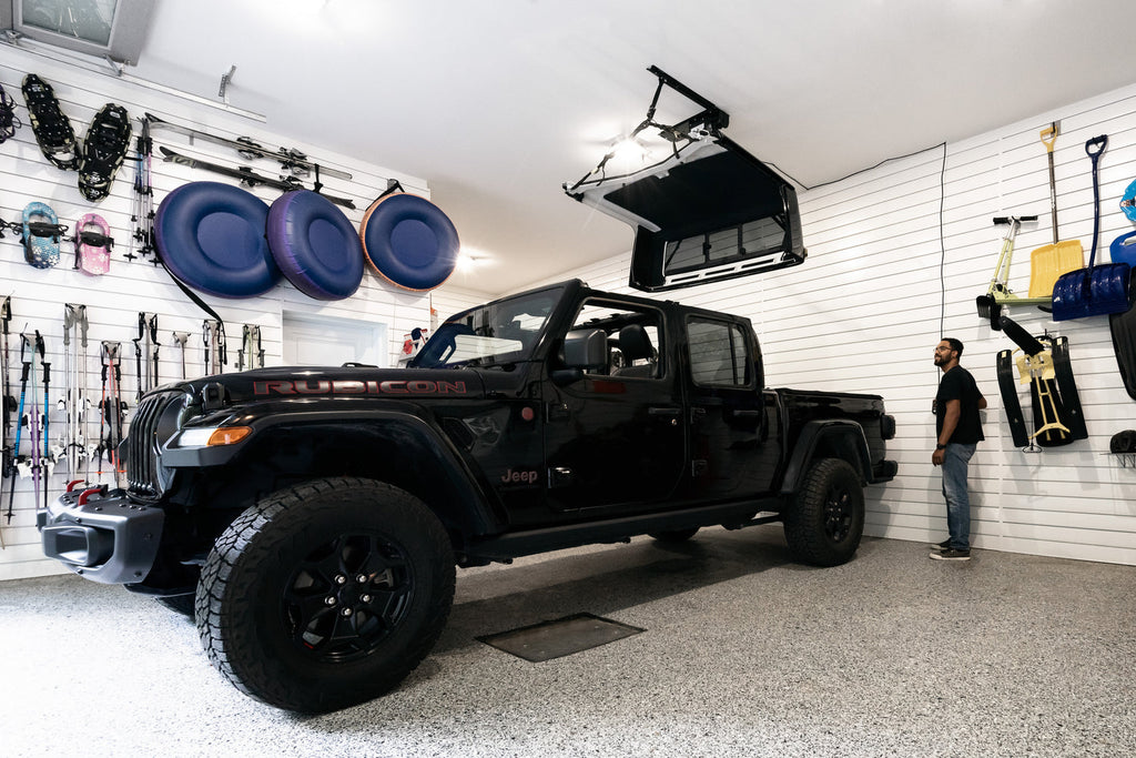 Bestop Hard Top Hoist HOSS Hardtop Hoist - 20-21 Gladiator / 18-21 Wrangler JL / 07-18 Wrangler JK - 42820-01 - Bestop