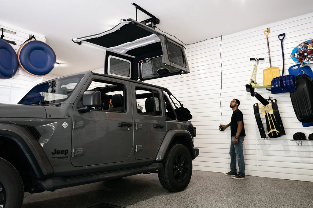 Bestop Hard Top Hoist HOSS Hardtop Hoist - 20-21 Gladiator / 18-21 Wrangler JL / 07-18 Wrangler JK - 42820-01 - Bestop