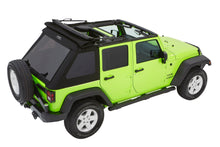 Load image into Gallery viewer, Bestop Soft Top JEEP(R) Trektop Glide - &#39;07-18 Wrangler JK 4-Door (Black Twill) - 54423-17