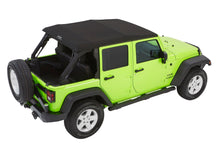 Load image into Gallery viewer, Bestop Soft Top JEEP(R) Trektop Glide - &#39;07-18 Wrangler JK 4-Door (Black Twill) - 54423-17 - Bestop