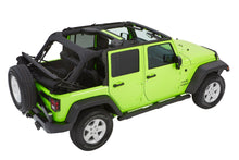 Load image into Gallery viewer, Bestop Soft Top JEEP(R) Trektop Glide - &#39;07-18 Wrangler JK 4-Door (Black Twill) - 54423-17 - Bestop