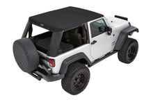 Load image into Gallery viewer, Bestop Soft Top JEEP(R) Trektop Pro - &#39;07-18 Wrangler JK 2-Door (Black Twill) - 54462-17