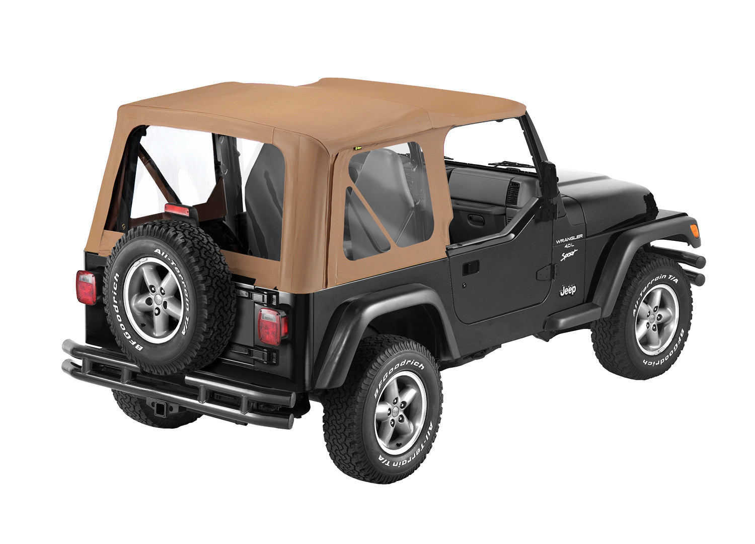 Bestop Soft Top Replace-A-Top(TM) for OEM Hardware - 79122-37 - Bestop