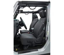 Load image into Gallery viewer, Bestop Seat Cushion Cover Set Seat Covers - 13-18 Wrangler JK; Front (Black Diamond) - 29283-35 - Bestop