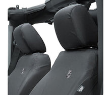 Load image into Gallery viewer, Bestop Seat Cushion Cover Set Seat Covers - 13-18 Wrangler JK; Front (Black Diamond) - 29283-35 - Bestop