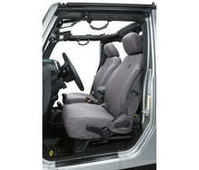 Load image into Gallery viewer, Bestop Seat Cushion Cover Set Seat Covers - 13-18 Wrangler JK; Front (Charcoal) - 29283-09 - Bestop