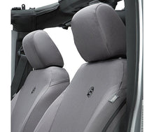 Load image into Gallery viewer, Bestop Seat Cushion Cover Set Seat Covers - 13-18 Wrangler JK; Front (Charcoal) - 29283-09 - Bestop