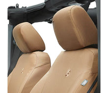 Load image into Gallery viewer, Bestop Seat Cushion Cover Set Seat Covers - 13-18 Wrangler JK; Front (Tan) - 29283-04 - Bestop