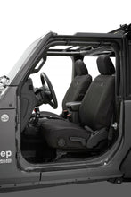 Load image into Gallery viewer, Bestop Seat Cushion Cover Set Seat Covers - 18-22 Wrangler JL 2-Door; Front (Black Diamond) - 29293-35 - Bestop