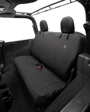 Load image into Gallery viewer, Bestop Seat Cushion Cover Set Seat Covers - 18-22 Wrangler JL 2-Door; Rear (Black Diamond) - 29292-35
