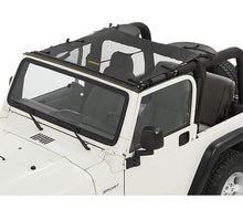 Load image into Gallery viewer, Bestop Soft Top Sun Targa Bikini - &#39;97-06 Wrangler TJ (Mesh) - 52403-11 - Bestop