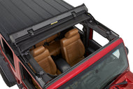 Bestop Soft Top Sunrider for Hardtop - '07-18 Wrangler JK (Black Twill) - 52453-17 - Bestop