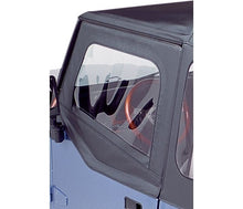 Load image into Gallery viewer, Bestop Door Upper Fabric Doors - 88-95 Wrangler YJ (Black Crush) - 51782-01 - Bestop