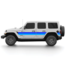 Load image into Gallery viewer, Retro Gradient Side Graphic Kit for Wrangler JL