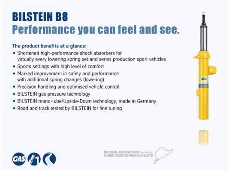 Bilstein Shocks and Struts Bilstein 5100 Series 2018 Jeep Wrangler JL Rear Shock Absorber (For Rear Lifted Height 2-3in)