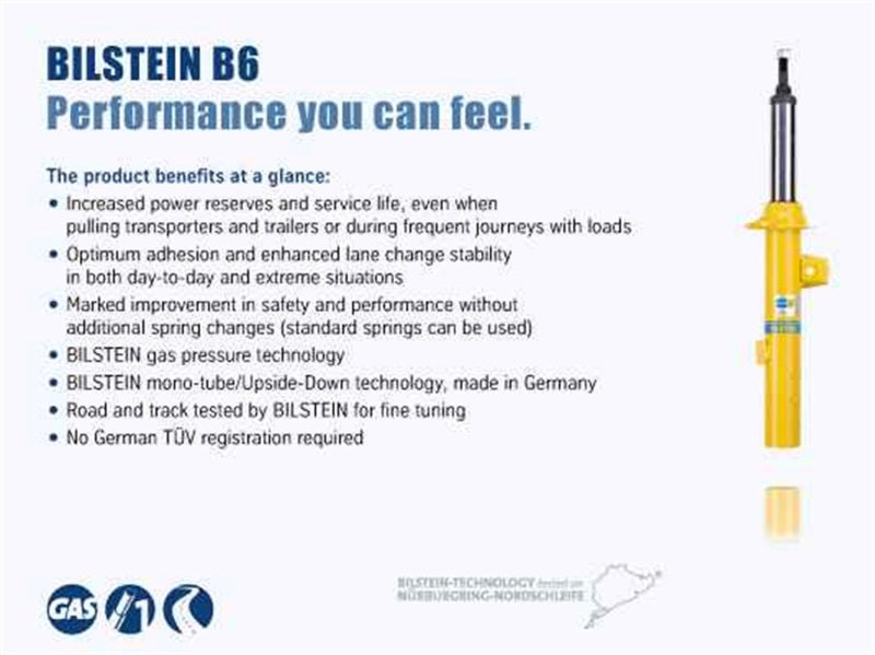 Bilstein Shocks and Struts Bilstein B6 (HD) 46mm Monotube Shock Absorber