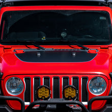 Load image into Gallery viewer, Black Topo Hood Graphic | fits Wrangler JL and Gladiator JT