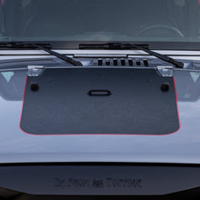Load image into Gallery viewer, Hood Graphic for Wrangler JK | Black Topo