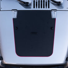 Load image into Gallery viewer, Hood Graphic for Wrangler JK | Black Topo