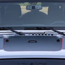 Load image into Gallery viewer, Hood Graphic for Wrangler JK | Black Topo