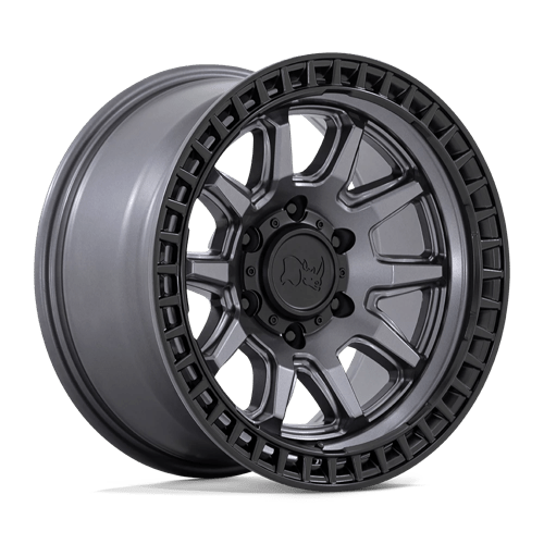 Black Rhino Wheels Wheel BR001 17X8.5 5X5.0 M-GNMTL BLK-LP -10MM - BR001AB17855010N - Black Rhino Wheels