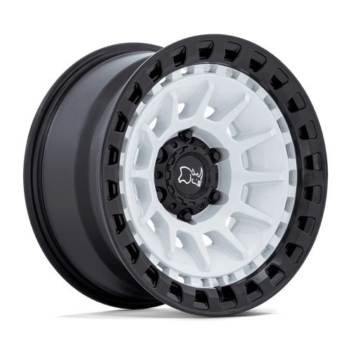 Black Rhino Wheels Wheel BR009 17X8.5 5X5.0 WHT M-BLK -10MM - BR009WM17855010N - Black Rhino Wheels