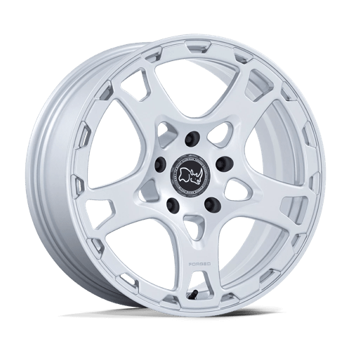 Black Rhino Wheels Wheel BR402 18X8 5X130 SLVR 20MM - BR402SX18805320 - Black Rhino Wheels