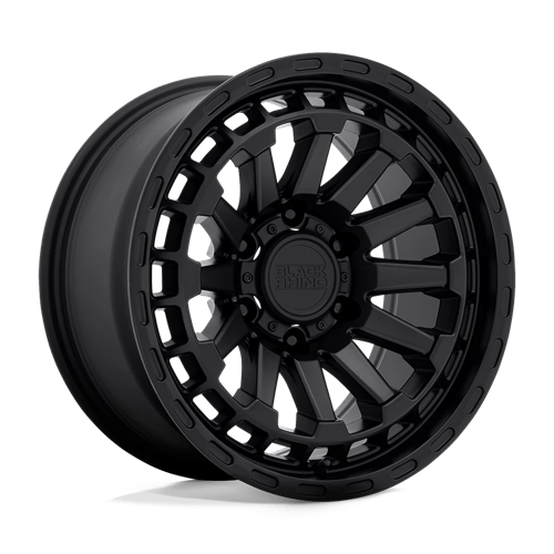 Black Rhino Wheels Wheel BRRAD 17X8.5 6X5.5 M-BLK -18MM - 1785RAD-86140M12 - Black Rhino Wheels