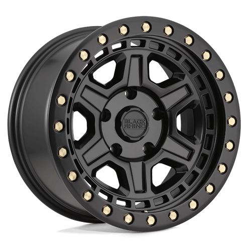Black Rhino Wheels Wheel BRREN 17X9 5X5.0 M-BLK-BLTS -18MM - 1790REN-85127M71 - Black Rhino Wheels