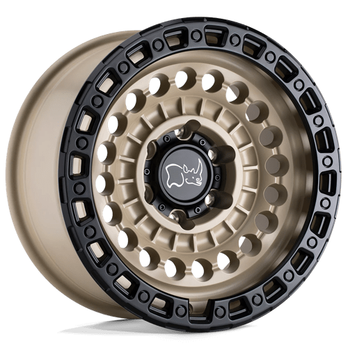 Black Rhino Wheels Wheel BRSTN 20X9.5 8X6.5 D-SAND-BLKLP 12MM - 2095STN128165D25 - Black Rhino Wheels