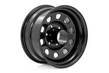 Load image into Gallery viewer, Steel Wheel | Black | 15x8 | 5x4.5 | 3.30 Bore | -19