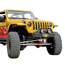 Load image into Gallery viewer, 2018-2026 JEEP JL/JLU/JT FRONT BUMPER WITH HOOP (LEGACY 6061 ALUMINUM) SAVVY OFFROAD