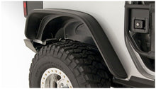 Load image into Gallery viewer, Bushwacker Fender Flares Bushwacker 07-18 Jeep Wrangler Flat Style Flares 4pc Fits 2-Door Sport Utility Only - Black