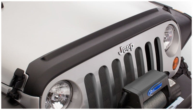 Bushwacker Body Armor & Rock Rails Bushwacker 07-18 Jeep Wrangler (JK) / (JK) Unlimited Trail Armor Hood Guard - Black